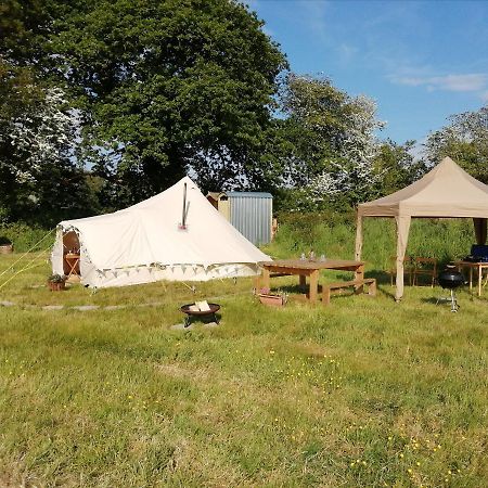 Coed Y Brenin Retreat - Bell Tent Glamping Near Aberaeron Ciliau Aeron Exterior photo