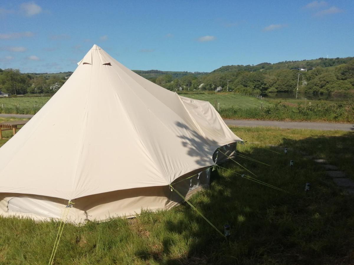 Coed Y Brenin Retreat - Bell Tent Glamping Near Aberaeron Ciliau Aeron Exterior photo
