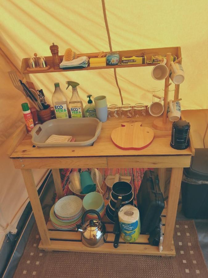 Coed Y Brenin Retreat - Bell Tent Glamping Near Aberaeron Ciliau Aeron Exterior photo