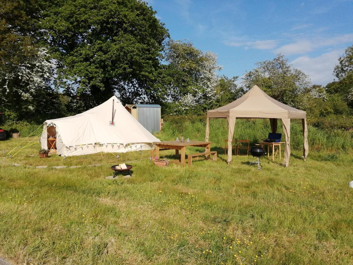 Coed Y Brenin Retreat - Bell Tent Glamping Near Aberaeron Ciliau Aeron Exterior photo